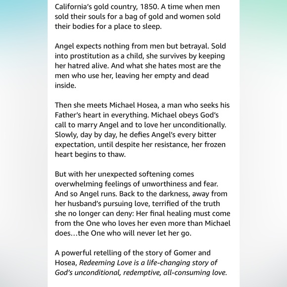 Redeeming Love Book-40-Day Devotional By Francine Rivers/Karin Stock Buursma Set - Picture 6 of 11